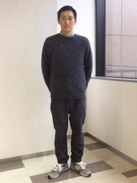 慈道 一磨さん(メンズ・170cm)の冬コーディネート