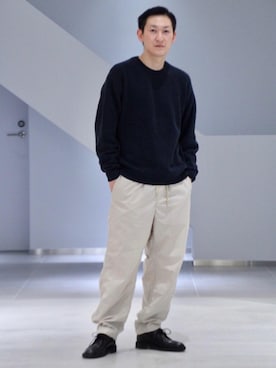 慈道 一磨さん（メンズ・170cm）の冬コーディネート