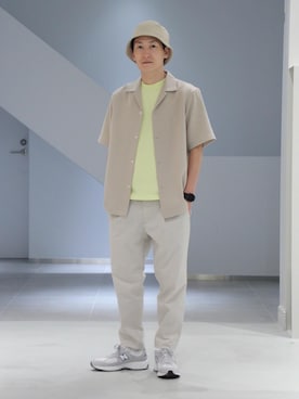 慈道 一磨さん（メンズ・170cm）の夏コーディネート
