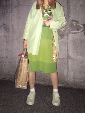クリヤマさん（レディース・158cm）の秋コーディネート