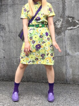 緑 紫 の人気ファッションコーディネート Wear