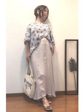 はんだぱんださん（レディース・146cm）の夏コーディネート