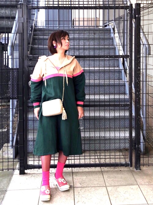 はんだぱんだ Jouetieのワンピースを使ったコーディネート Wear