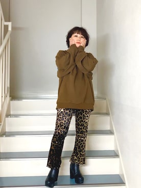 はんだぱんださん（レディース・146cm）の冬コーディネート