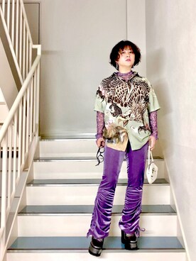 はんだぱんださん（レディース・146cm）の春コーディネート