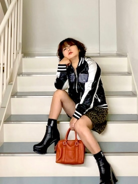 はんだぱんださん(レディース・146cm)の春コーディネート