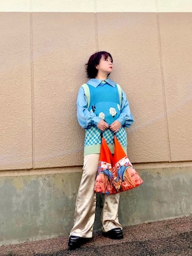 はんだぱんださん（レディース・146cm）の春コーディネート