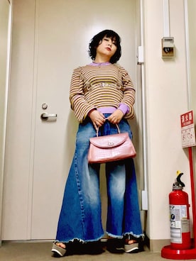 はんだぱんださん（レディース・146cm）の春コーディネート