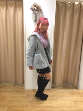 マジェスティックレゴン名古屋近鉄店スタッフさん（レディース・153cm）の秋コーディネート