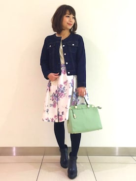 Chisaさん（レディース・154cm）の冬コーディネート