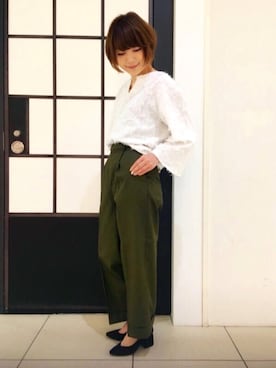 Chisaさん（レディース・154cm）の夏コーディネート