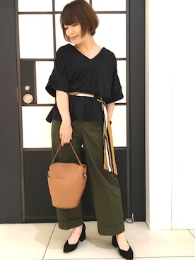 Chisaさん（レディース・154cm）の夏コーディネート