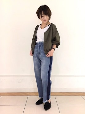 Chisaさん（レディース・154cm）の秋コーディネート