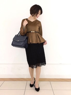 Chisaさん（レディース・154cm）の秋コーディネート