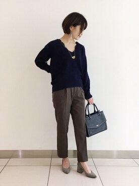 Chisaさん（レディース・154cm）の秋コーディネート