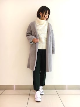 Chisaさん（レディース・154cm）の秋コーディネート