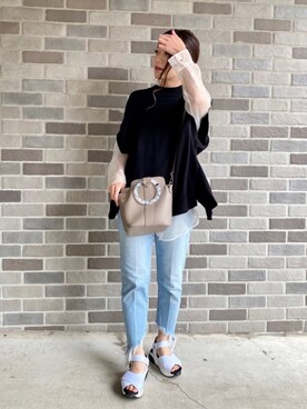 Chisaさん（レディース・154cm）の春コーディネート