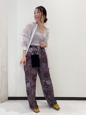 Chisaさん（レディース・154cm）の夏コーディネート