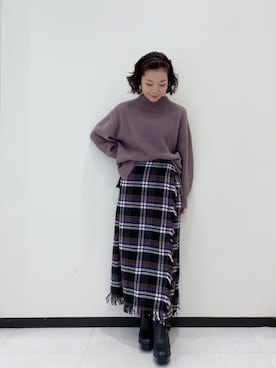 Chisaさん(レディース・154cm)の冬コーディネート