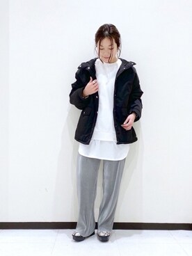 Chisaさん（レディース・154cm）の冬コーディネート