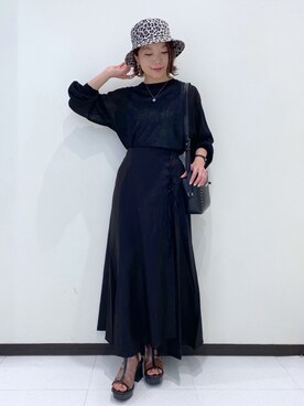 Chisaさん（レディース・154cm）の春コーディネート