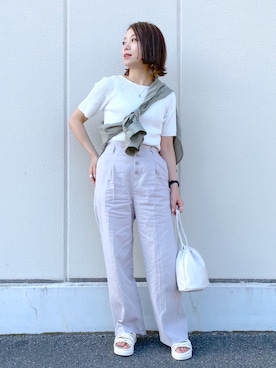 Chisaさん(レディース・154cm)の春コーディネート