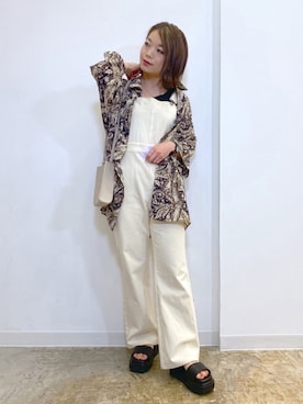 Chisaさん（レディース・154cm）の春コーディネート