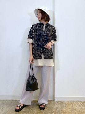 Chisaさん（レディース・154cm）の春コーディネート