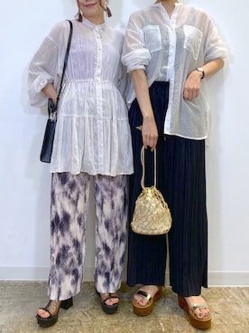 Chisaさん（レディース・154cm）の春コーディネート