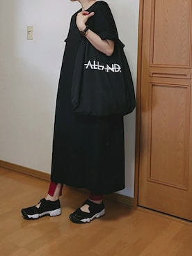 「ALLAND（オルランド）のアイテム」を使った、ₛₑₜₜₛさん（レディース・161cm）の春コーディネート