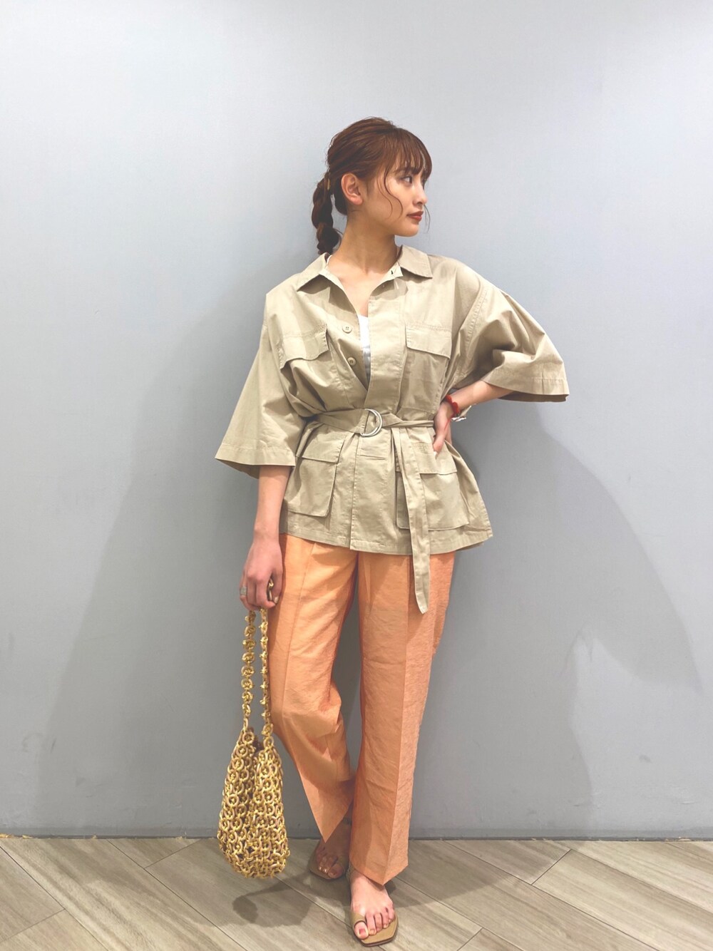 kubozono misaki(mystic 札幌店)｜mysticのシャツ/ブラウスを使った