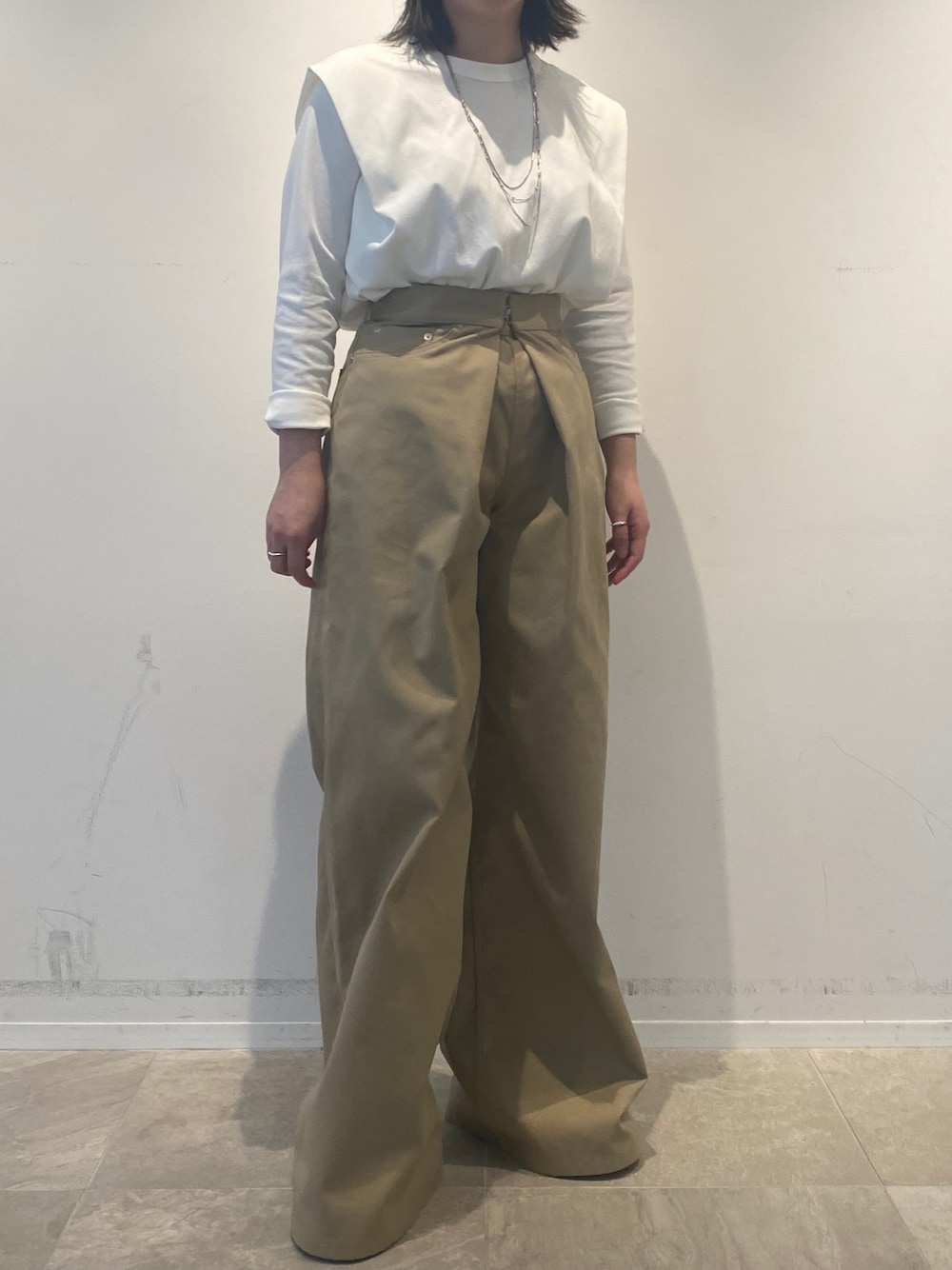 約3万円★JOHN LAWRENCE SULLVAN フロントホックワイドパンツ 約3万円☆JOHN LAWRENCE SULLVAN フロントホックワイドパンツ JOHN