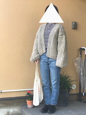 「レイヤードstyle」｜tiyさん（レディース・153cm）の冬コーディネート