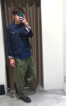 こじまさん（メンズ・178cm）の春コーディネート