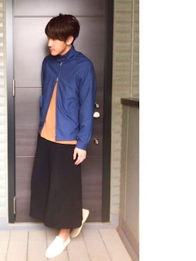 「JUNYA WATANABE COMME des GARCONS（ジュンヤワタナベコムデギャルソン）のアイテム（ジャケット/アウター）」を使った、こじまさん（メンズ・178cm）の春コーディネート