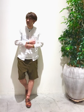 こじまさん(メンズ・178cm)の夏コーディネート