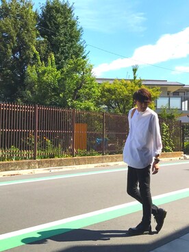 こじまさん（メンズ・178cm）の秋コーディネート