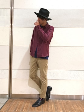 こじまさん（メンズ・178cm）の秋コーディネート