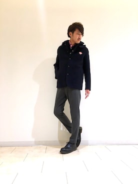 「フォロバ」｜「アイテム（その他アウター）」を使った、こじまさん（メンズ・178cm）の秋コーディネート