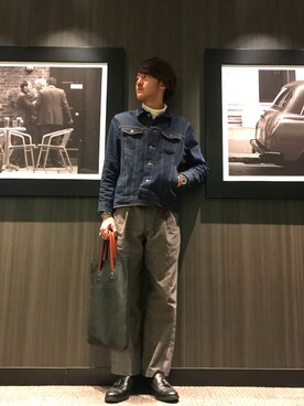 こじまさん（メンズ・178cm）の秋コーディネート