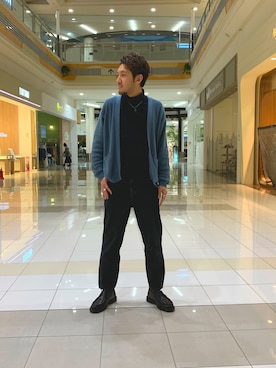 「KLEMAN（クレマン）のアイテム（モカシン/デッキシューズ）」を使った、こじまさん（メンズ・178cm）の春コーディネート
