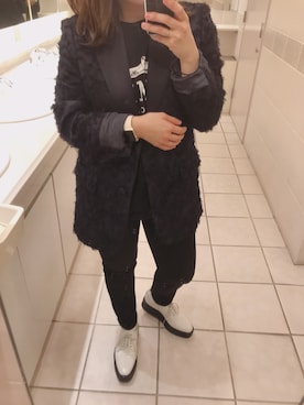 「BRIAN  LICHTENBERG（ブライアンリッテンバーグ）のアイテム」を使った、makiさん（レディース・152cm）の冬コーディネート