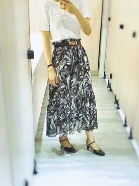 Sakana さん（レディース・159cm）の夏コーディネート