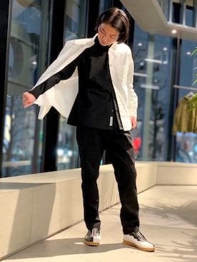 🦋¥U🦋さん（メンズ・180cm）の冬コーディネート