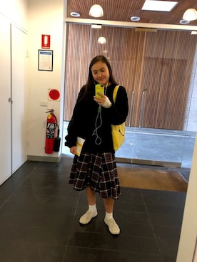 「GLASSONS（グラッソンズ）のアイテム」を使った、anne_u🌼さん（レディース・165cm）の夏コーディネート