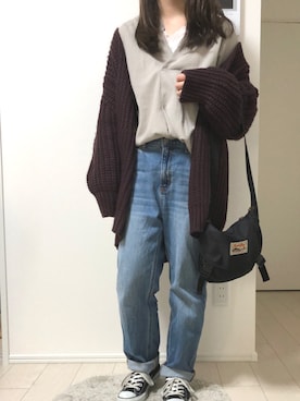 ぽんさん（レディース・156cm）の冬コーディネート