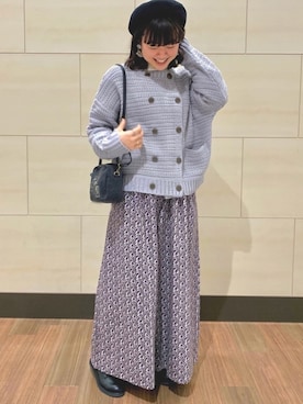 佑さん（レディース・162cm）の冬コーディネート