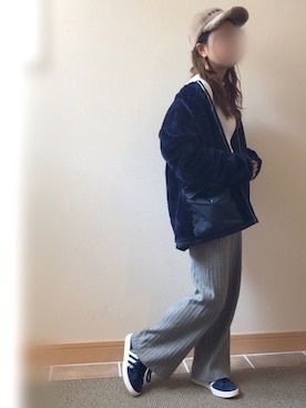 「nonnative（ノンネイティブ）のアイテム」を使った、𝚜𝚊𝚢𝚊さん（レディース・152cm）の冬コーディネート
