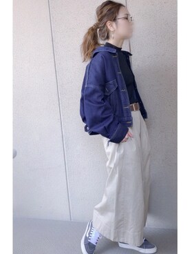 𝚜𝚊𝚢𝚊さん（レディース・152cm）の春コーディネート