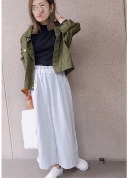 𝚜𝚊𝚢𝚊さん（レディース・152cm）の春コーディネート